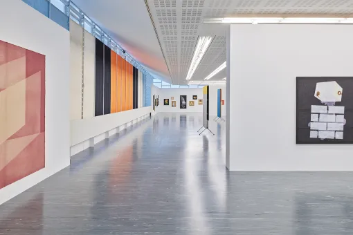 Ausstellungsansicht "Maja Vukoje. Auf Kante"