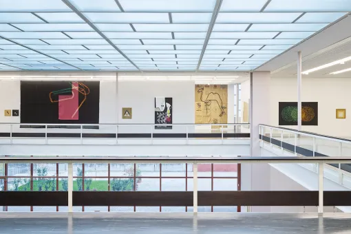 Ausstellungsansicht "Maja Vukoje. Auf Kante"