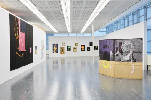 Ausstellungsansicht "Maja Vukoje. Auf Kante"