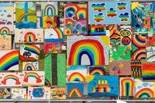 Ugo Rondinone Rainbow