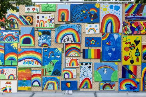 Ugo Rondinone Rainbow
