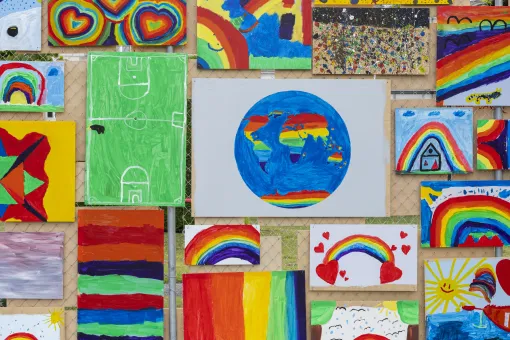 Ugo Rondinone Rainbow
