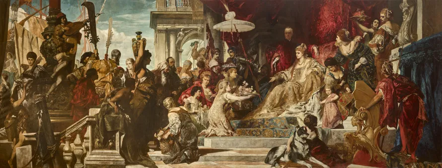Venedig huldigt Caterina Cornaro