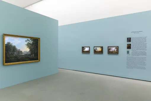 Ausstellungsansicht "Joseph Rebell. Im Licht des Südens"