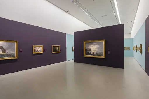 Ausstellungsansicht "Joseph Rebell. Im Licht des Südens"