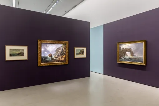 Ausstellungsansicht "Joseph Rebell. Im Licht des Südens"
