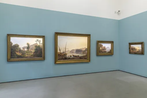 Ausstellungsansicht "Joseph Rebell. Im Licht des Südens"