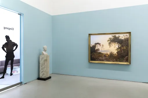 Ausstellungsansicht "Joseph Rebell. Im Licht des Südens"