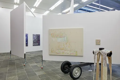 Ausstellungsansicht "Über das Neue Wiener Szenen und darüber hinaus"
