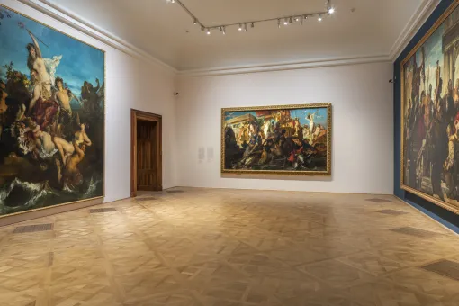 Ausstellungsansicht "Kolossal. Malerei im Großformat"