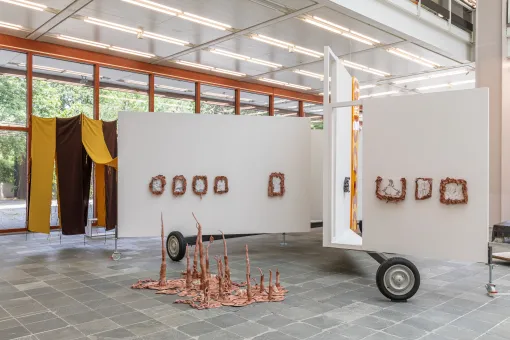 Ausstellungsansicht im Belvedere 21