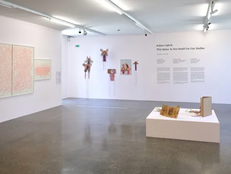 Ausstellungsansicht im Belvedere 21