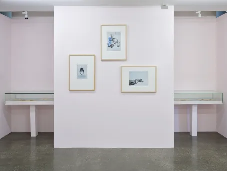 Ausstellungsansicht im Belvedere 21