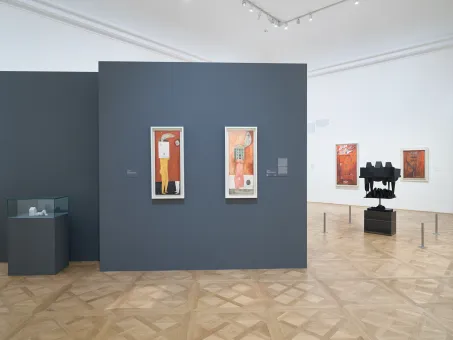Ausstellungsansicht Louise Bourgeois. Unbeirrbarer Widerstand, Österreichische Galerie Belvedere, 2023