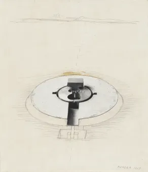 Walter Pichler, Eingang zu einer unterirdischen Stadt, 1963