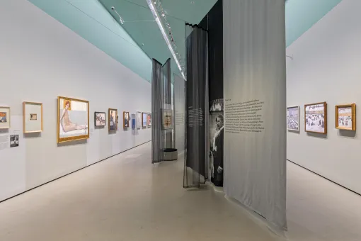 Ausstellungsansicht Broncia Koller-Pinell. Eine Künstlerin und ihr Netzwerk