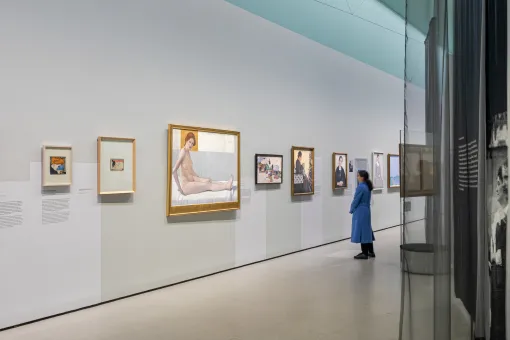 Ausstellungsansicht Broncia Koller-Pinell. Eine Künstlerin und ihr Netzwerk