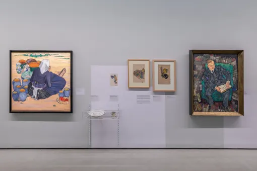 Ausstellungsansicht Broncia Koller-Pinell. Eine Künstlerin und ihr Netzwerk