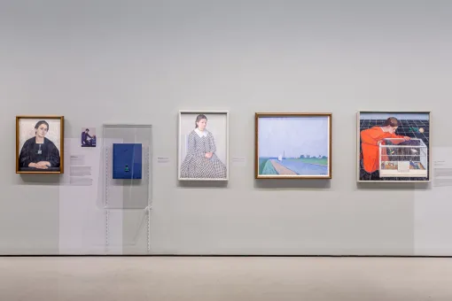 Ausstellungsansicht Broncia Koller-Pinell. Eine Künstlerin und ihr Netzwerk