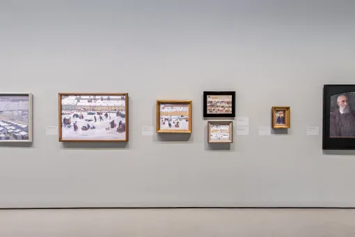Ausstellungsansicht Broncia Koller-Pinell. Eine Künstlerin und ihr Netzwerk