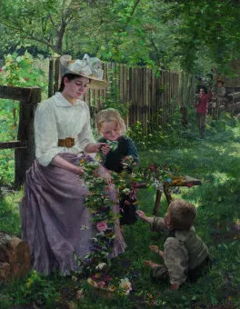 Ivana Kobilca, Sommer, 1889-90