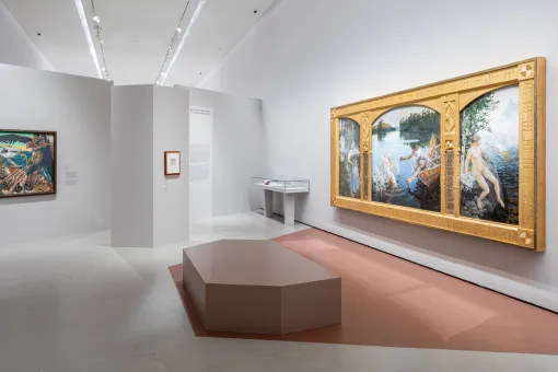 Ausstellungsansicht Akseli Gallen-Kallela. Finnland erfinden