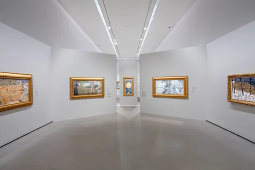 Ausstellungsansicht Akseli Gallen-Kallela. Finnland erfinden