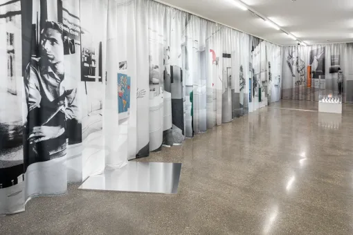Ausstellungsansicht Jonathan Monk. Limited Company, Belvedere 21