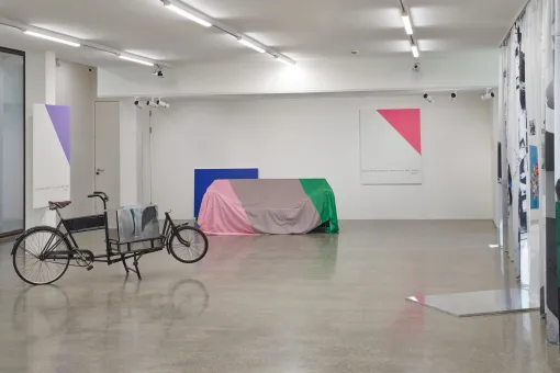 Ausstellungsansicht Jonathan Monk. Limited Company, Belvedere 21