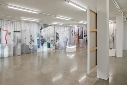 Ausstellungsansicht Jonathan Monk. Limited Company, Belvedere 21