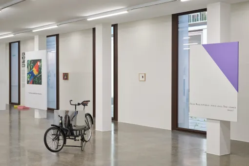 Ausstellungsansicht Jonathan Monk. Limited Company, Belvedere 21