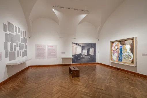 Ausstellungsansicht "IM BLICK: Gustav Klimt. Die Braut", Oberes Belvedere