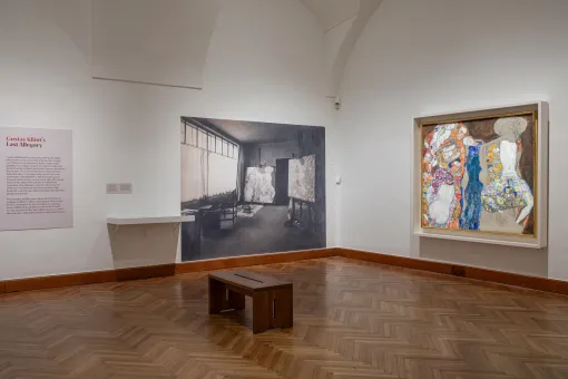 Ausstellungsansicht "IM BLICK: Gustav Klimt. Die Braut", Oberes Belvedere