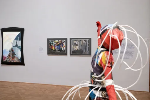 Ausstellungsansicht "Radikal! Künstlerinnen* und Moderne 1910–1950", Unteres Belvedere