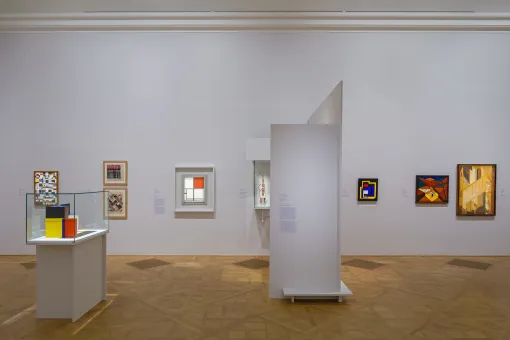 Ausstellungsansicht "Radikal! Künstlerinnen* und Moderne 1910–1950", Unteres Belvedere