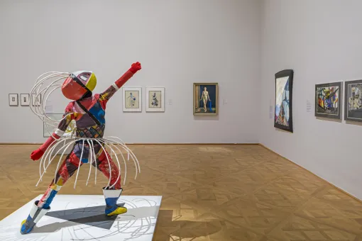 Ausstellungsansicht "Radikal! Künstlerinnen* und Moderne 1910–1950", Unteres Belvedere
