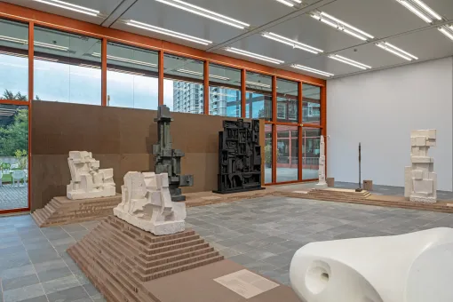 Ausstellungsansicht "Wotruba International", Belvedere 21