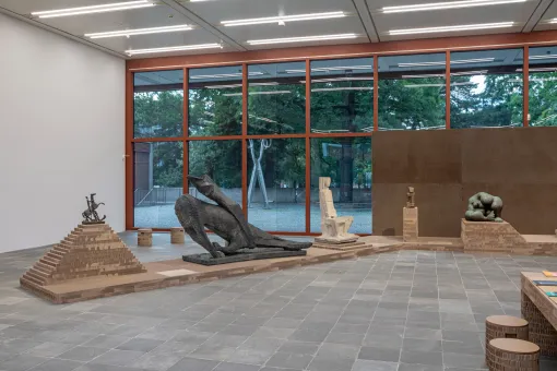 Ausstellungsansicht "Wotruba International", Belvedere 21