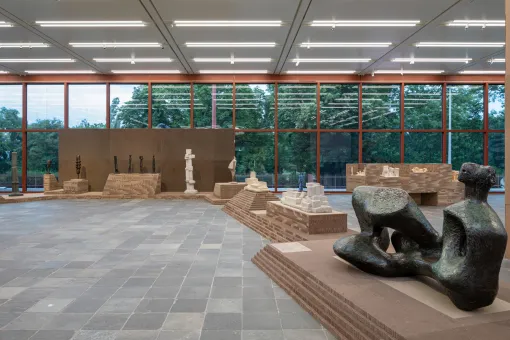 Ausstellungsansicht "Wotruba International", Belvedere 21