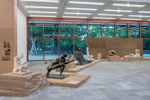 Ausstellungsansicht "Wotruba International", Belvedere 21
