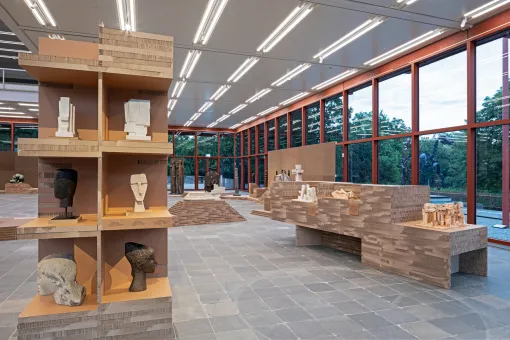 Ausstellungsansicht "Wotruba International", Belvedere 21