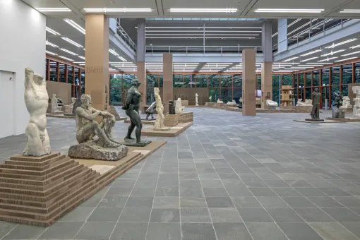 Ausstellungsansicht "Wotruba International", Belvedere 21
