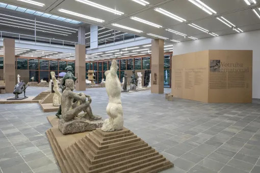 Ausstellungsansicht "Wotruba International", Belvedere 21