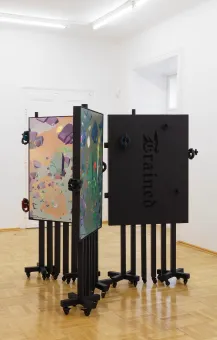 Ausstellungsansicht "Miao Ying. Shadows stretch in spectral lines, in desolation’s embrace, time resigns", 2023