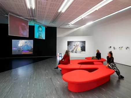 Ausstellungsansicht Ashley Hans Scheirl, Belvedere 21