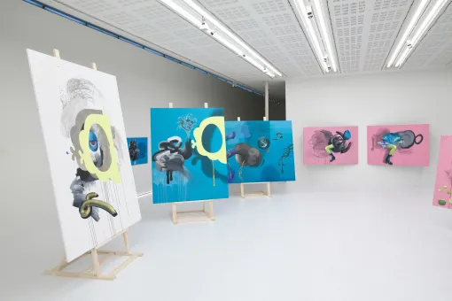 Ausstellungsansicht "Ashley Hans Scheirl", Belvedere 21