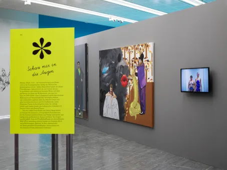 Ausstellungsansicht "Ashley Hans Scheirl", Belvedere 21