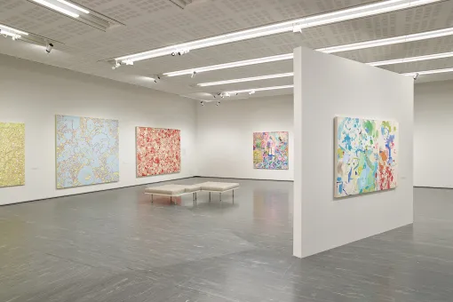 Ausstellungsansicht Sue Williams. WHAT NOW, Belvedere 21