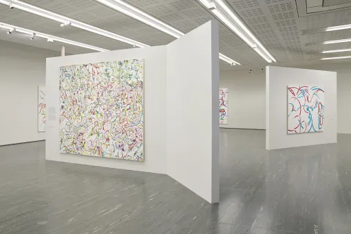 Ausstellungsansicht Sue Williams. WHAT NOW, Belvedere 21