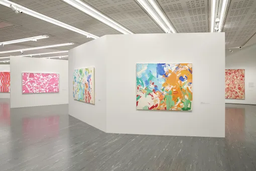 Ausstellungsansicht Sue Williams. WHAT NOW, Belvedere 21